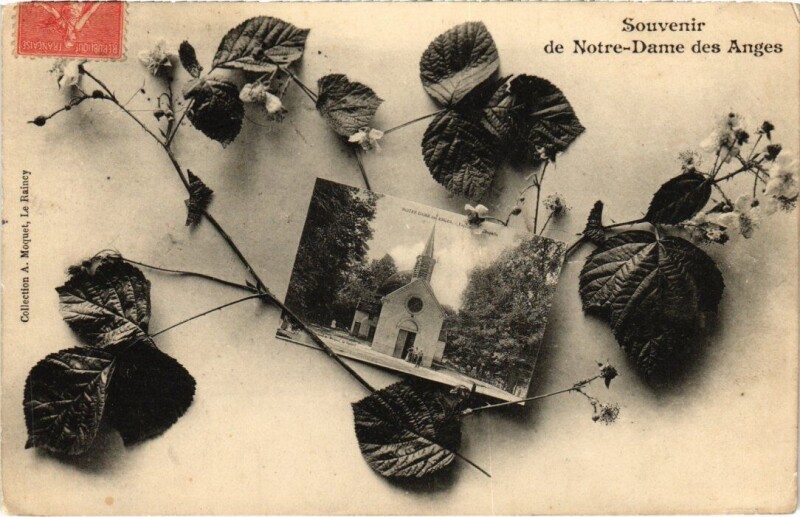 Carte postale ancienne Clichy souvenir