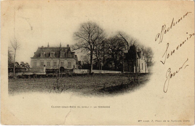 Carte postale ancienne Clichy La Terrasse