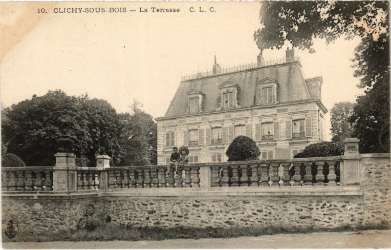 Carte postale ancienne Clichy La Terrasse