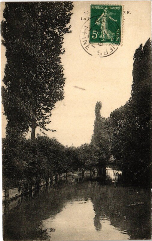 Carte postale ancienne La Courneuve à La Courneuve