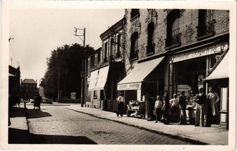 Carte postale ancienne Aulnay Avenue Durmont