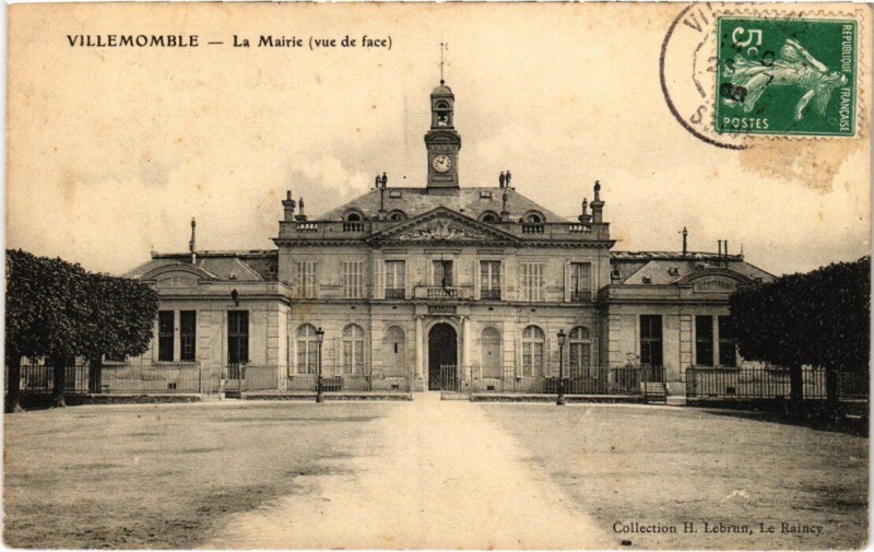 Carte postale ancienne Villemomble La Mairie à Villemomble