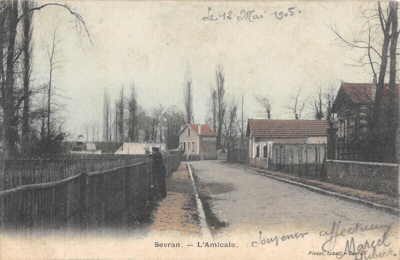 Carte postale ancienne Sevran - L'Amicale à Sevran