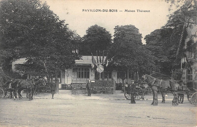 Carte postale ancienne Pavillon Du Bois - Maison Thevenot