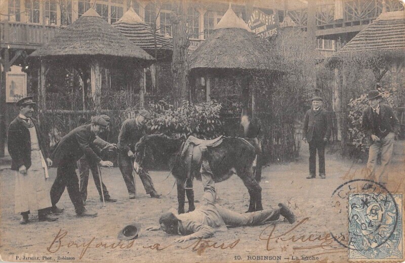 Carte postale ancienne Robinson - La Buche