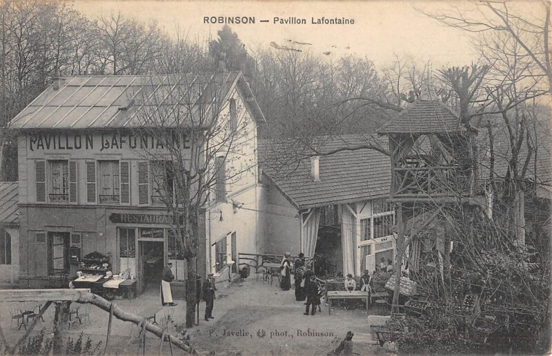 Carte postale ancienne Robinson - Pavillon Lafontaine