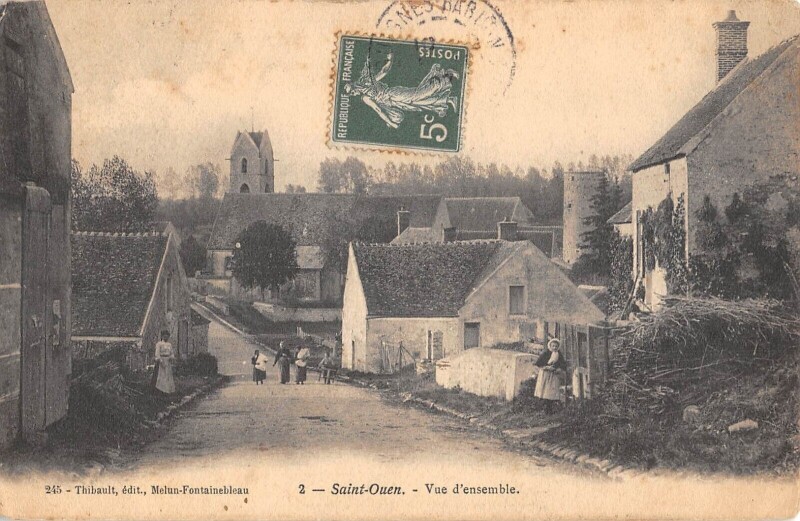 Carte postale ancienne Saint Ouen / Vue D'Ensemble