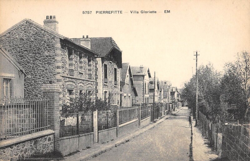 Carte postale ancienne Pierrefitte - Villa Gloriette