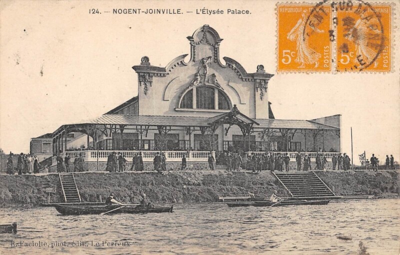 Carte postale ancienne Nogent Joinville - Elysee Palace