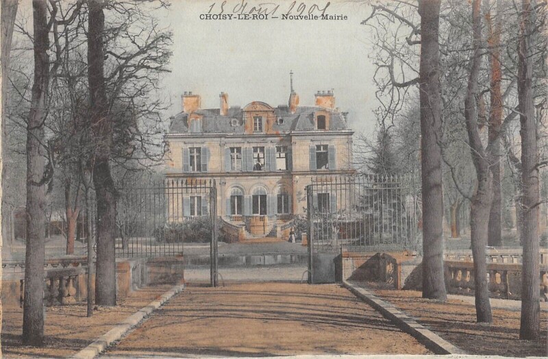 Carte postale ancienne Choisy Le Roi - Nouvelle Mairie à Choisy-le-Roi