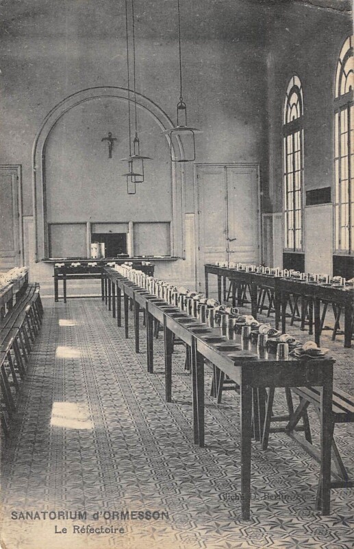 Carte postale ancienne Sanatorium D'Ormesson