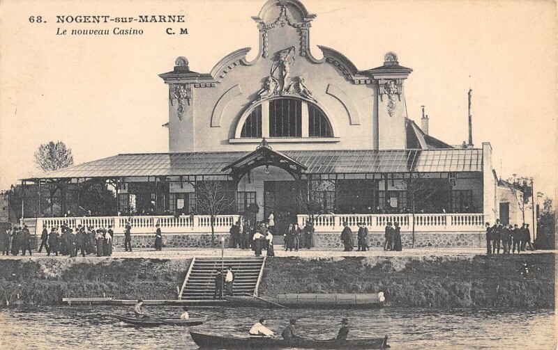 Carte postale ancienne Nogent Sur Marne - Le Nouveau Casino à Nogent-sur-Marne