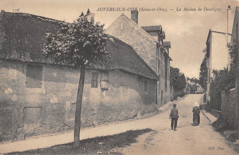 Carte postale ancienne Auvers Sur Oise / Maison De Daubigny à Auvers-sur-Oise