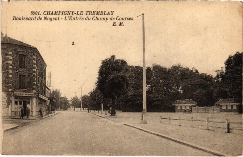 Carte postale ancienne Champigny-sur-Marne Le Tremblay - Boulevard de Nogent à Champigny-sur-Marne