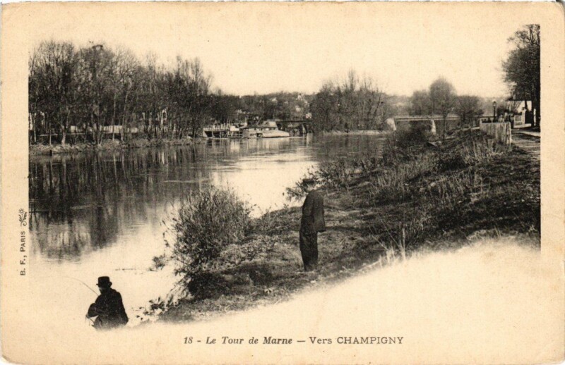 Carte postale ancienne Champigny-sur-Marne La Tour de Marne à Champigny-sur-Marne