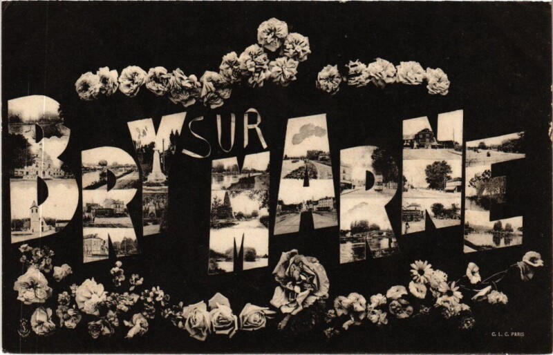 Carte postale ancienne Bry-sur-Marne Scenes à Bry-sur-Marne