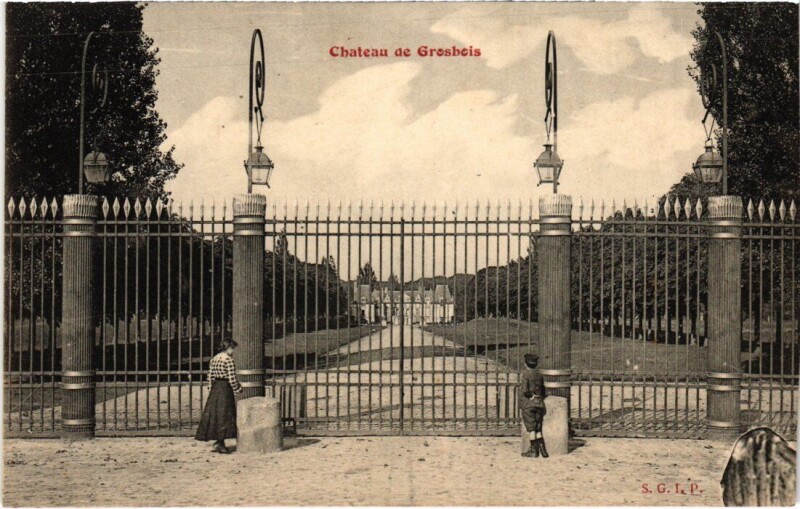 Carte postale ancienne Boissy-Saint-Leger Chateau de Grosbois