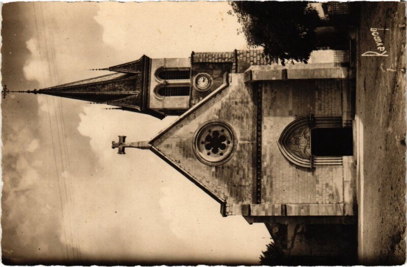 Carte postale ancienne Boissy-Saint-Leger Eglise