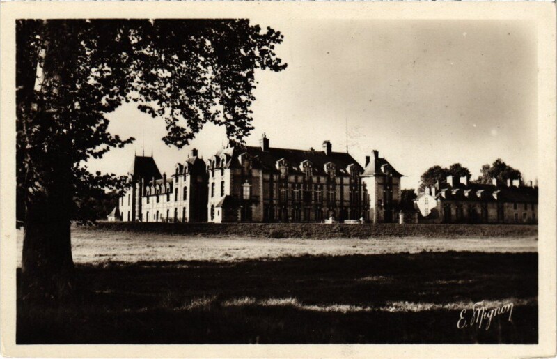 Carte postale ancienne Villecresnes Chateau de Grosbois à Villecresnes