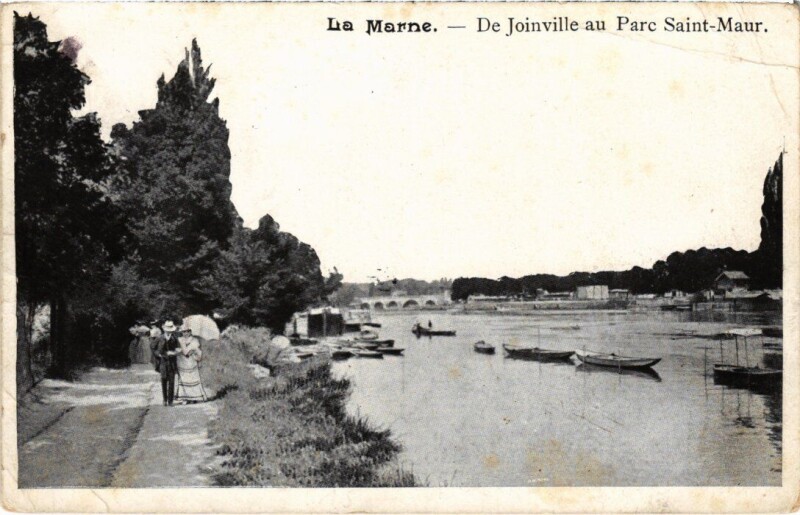 Carte postale ancienne Saint-Maur-des-Fosses Joinville-le-Pont - De Joinville au Parc à Joinville-le-Pont