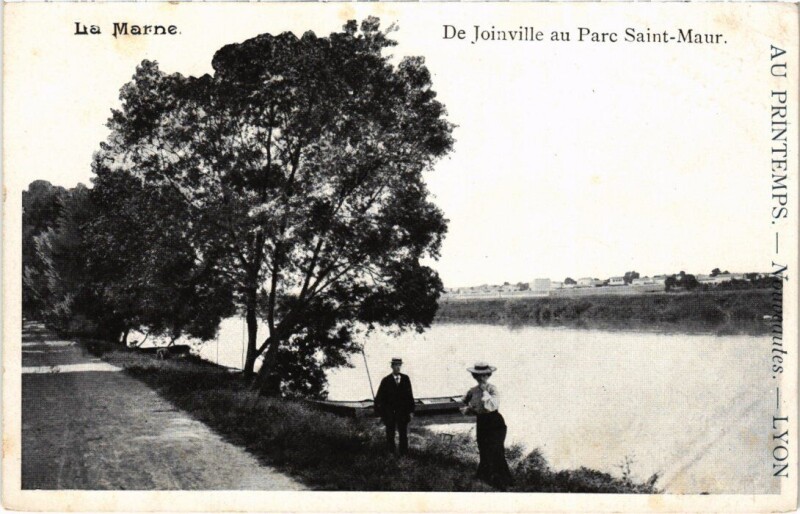 Carte postale ancienne Saint-Maur-des-Fosses Joinville-le-Pont - De Joinville au Parc à Joinville-le-Pont