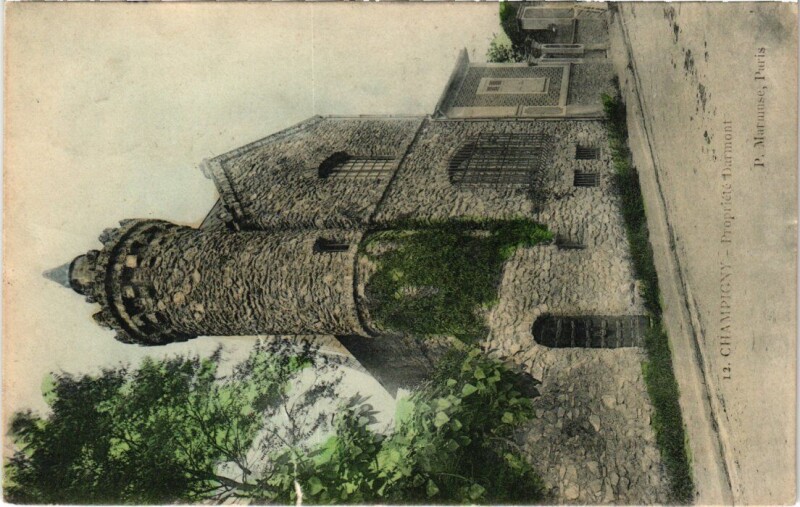 Carte postale ancienne Champigny-sur-Marne Propriete Darmont à Champigny-sur-Marne
