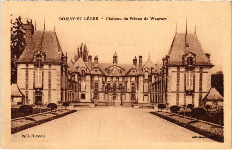 Carte postale ancienne Boissy-Saint-Leger Chateau du Prince de Wagram