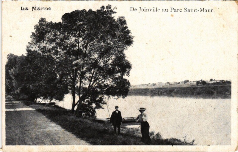 Carte postale ancienne Joinville-le-Pont Saint-Maur-des-Fosses - De Joinville au Parc à Joinville-le-Pont