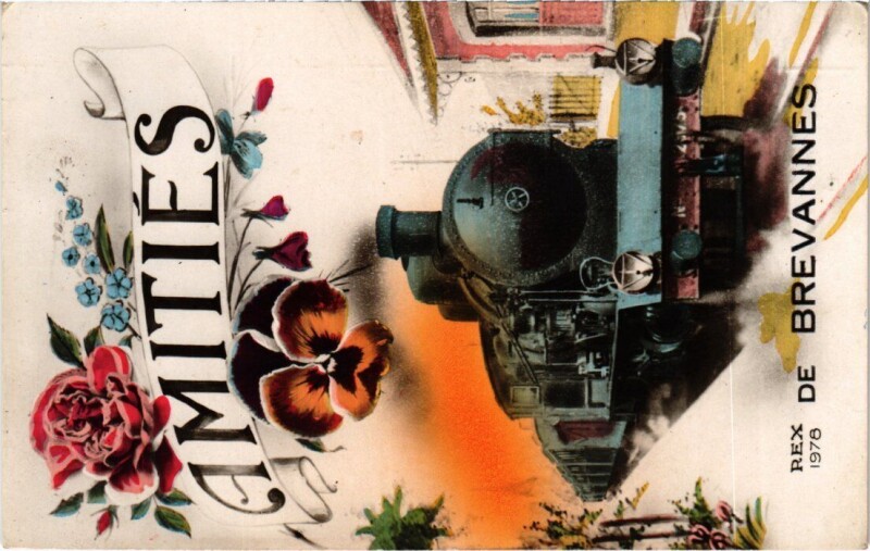 Carte postale ancienne Amities de Limeil-Brevannes