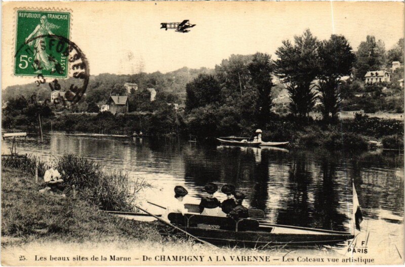 Carte postale ancienne Champigny-sur-Marne Les Coteaux à Champigny-sur-Marne
