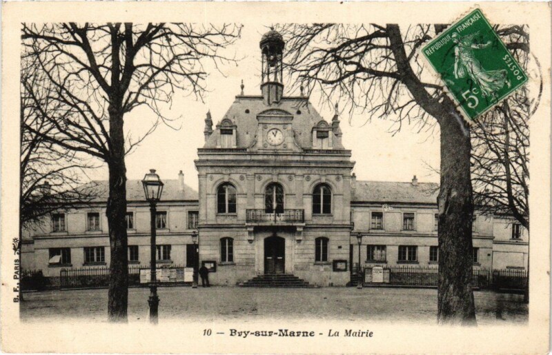 Carte postale ancienne Bry-sur-Marne Mairie à Bry-sur-Marne