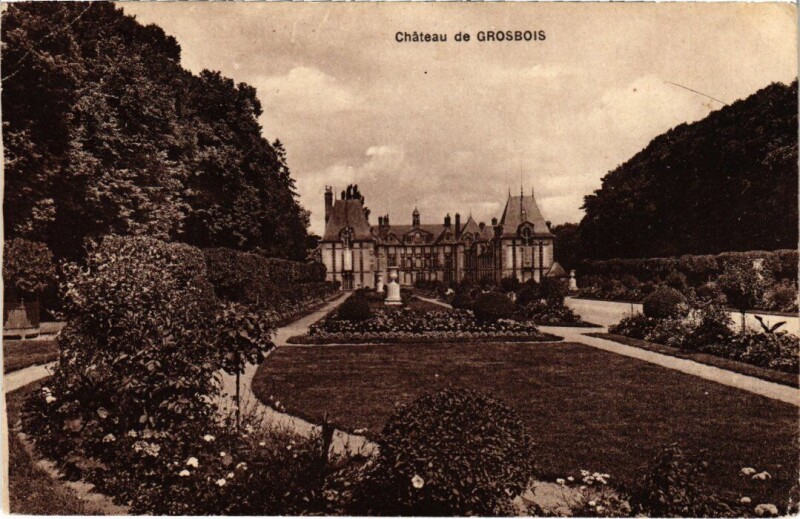 Carte postale ancienne Boissy-Saint-Leger Chateau de Grosbois