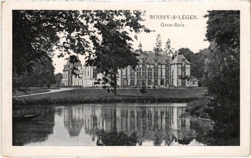 Carte postale ancienne Boissy-Saint-Leger Grosbois