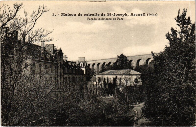 Carte postale ancienne Arcueil Maison de retable de Saint-Joseph à Arcueil