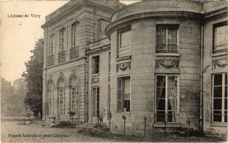 Carte postale ancienne Vitry-sur-Seine Facade Laterale et Petit Chateau à Vitry-sur-Seine
