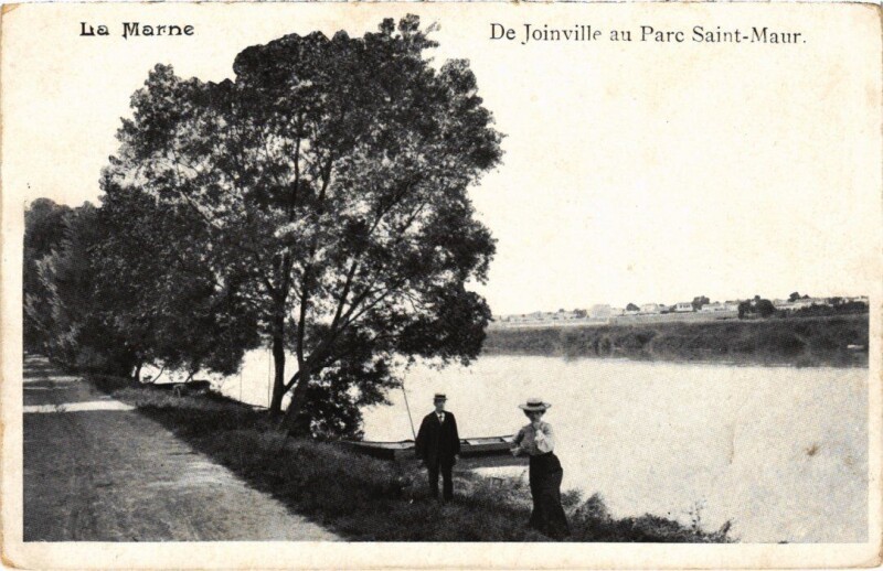 Carte postale ancienne Saint-Maur-des-Fosses Joinville-le-Pont - De Joinville au Parc à Joinville-le-Pont