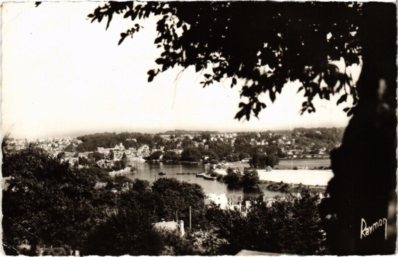Carte postale ancienne Ablon-sur-Seine La Vallee de la Seine à Ablon-sur-Seine