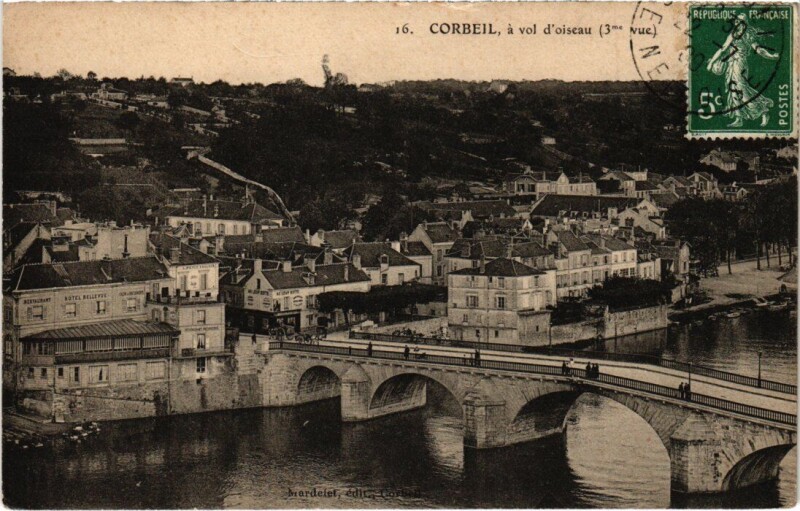 Carte postale ancienne Corbeil