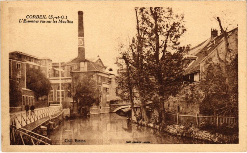 Carte postale ancienne Corbeil Essonnes à Corbeil-Essonnes