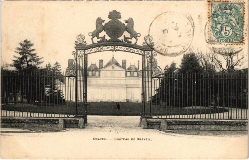 Carte postale ancienne Draveil Le Chateau à Draveil