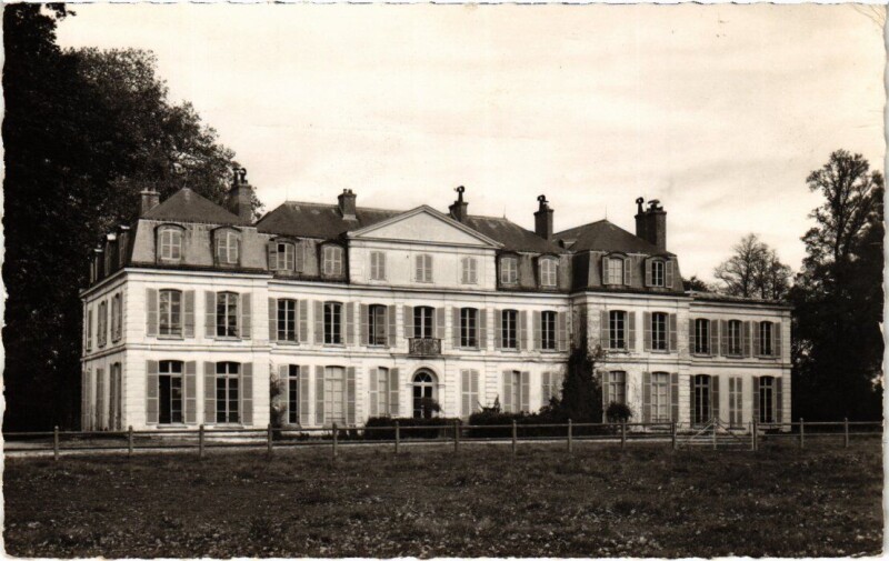 Carte postale ancienne Arpajon Chateau de la Norville à Arpajon