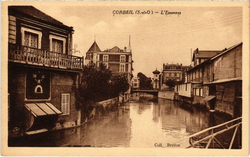 Carte postale ancienne Corbeil Essonnes à Corbeil-Essonnes