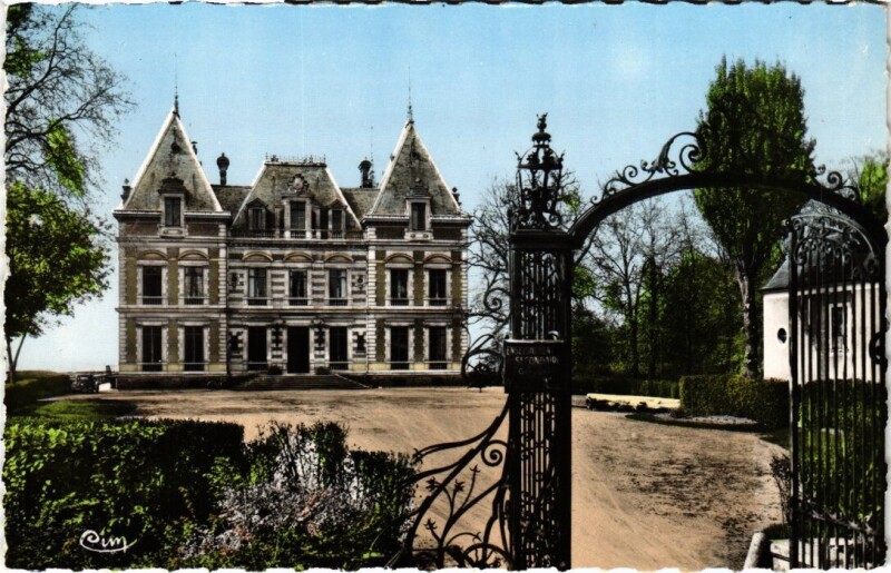 Carte postale ancienne Draveil Grille et Chateau des Bergeries à Draveil