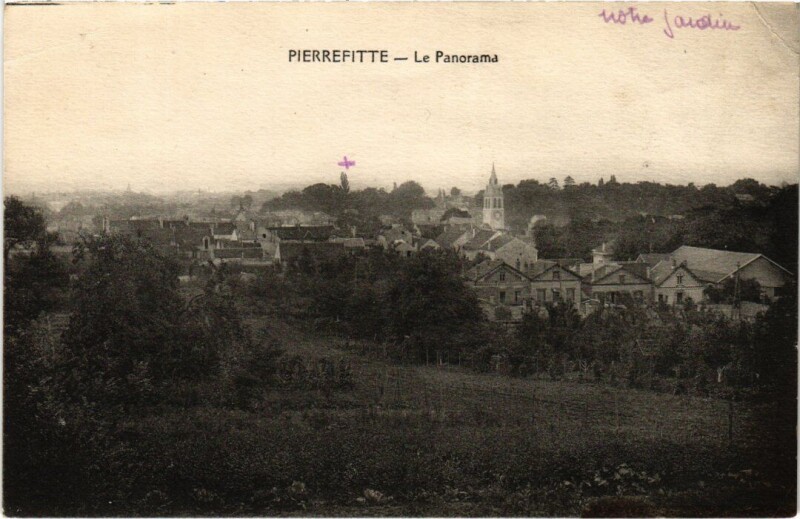 Carte postale ancienne Pierrefitte Le Panorama