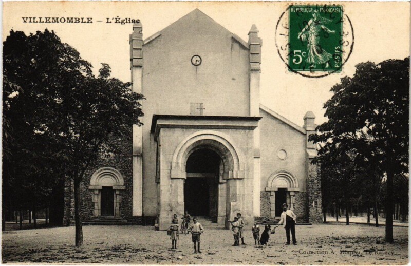 Carte postale ancienne Villemomble Eglise à Villemomble