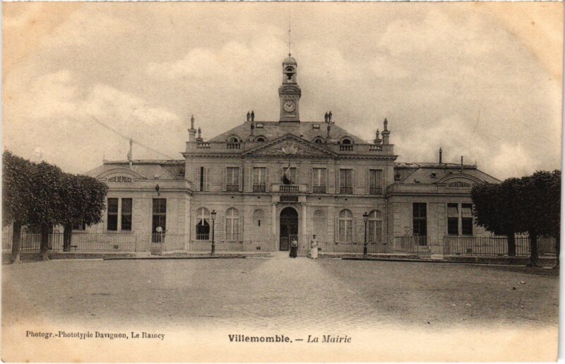 Carte postale ancienne Villemomble Mairie à Villemomble