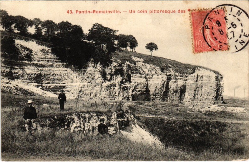 Carte postale ancienne Pantin Romainville - Coin Pittoresque à Pantin