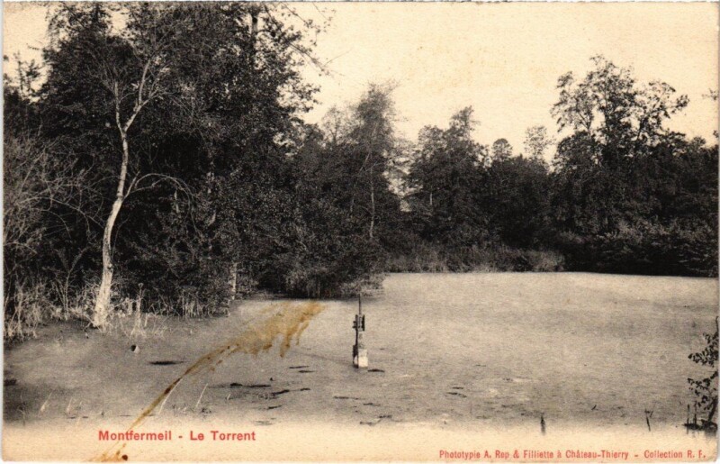 Carte postale ancienne Montfermeil Le Torrent à Montfermeil