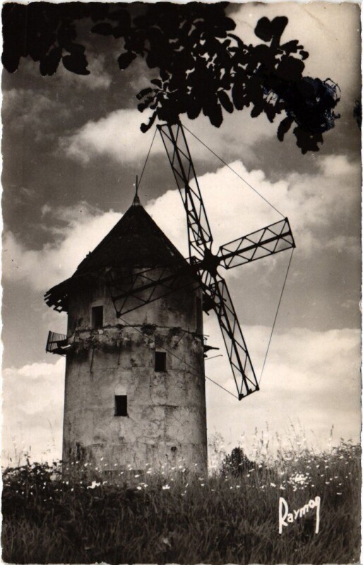 Carte postale ancienne Montfermeil Le Moulin dans les Nuages à Montfermeil