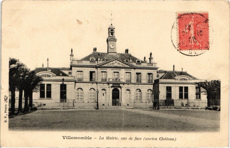 Carte postale ancienne Villemomble Mairie à Villemomble